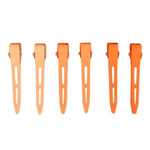 Unique Bargains Women's Classic Fashion Hair Clips 2.24"x0.39"x0.39" 6Pcs - 1 of 3