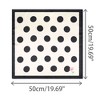 INSPIRE CHIC Women's Polka Dot Square Neckerchief Headband 27.56*27.56 inches(L*W) - 3 of 4