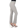 Rekucci Women's Ease into Comfort Straight-Leg Pants with Tummy Control - 2 of 4