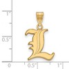 Black Bow Jewelry 10k Yellow Gold Louisville Cardinals NCAA Medium Pendant - 2 of 3