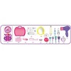 Link Worldwide Deluxe 21pc Princess Cosmetic Toy Beauty Dressup Playset Pretend Play Toy set - Pink - 3 of 4