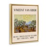 Stupell Industries Classic Olive Trees Van Gogh Floating Frame Canvas Art, Gold, 25" x 31" - 2 of 4