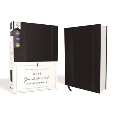 Nasb, Journal The Word Reference Bible, Hardcover, Black, Elastic ...