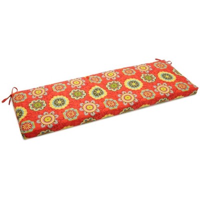 Blazing Needles, 57-inch by 19-inch Outdoor Spun Polyester Loveseat Cushion