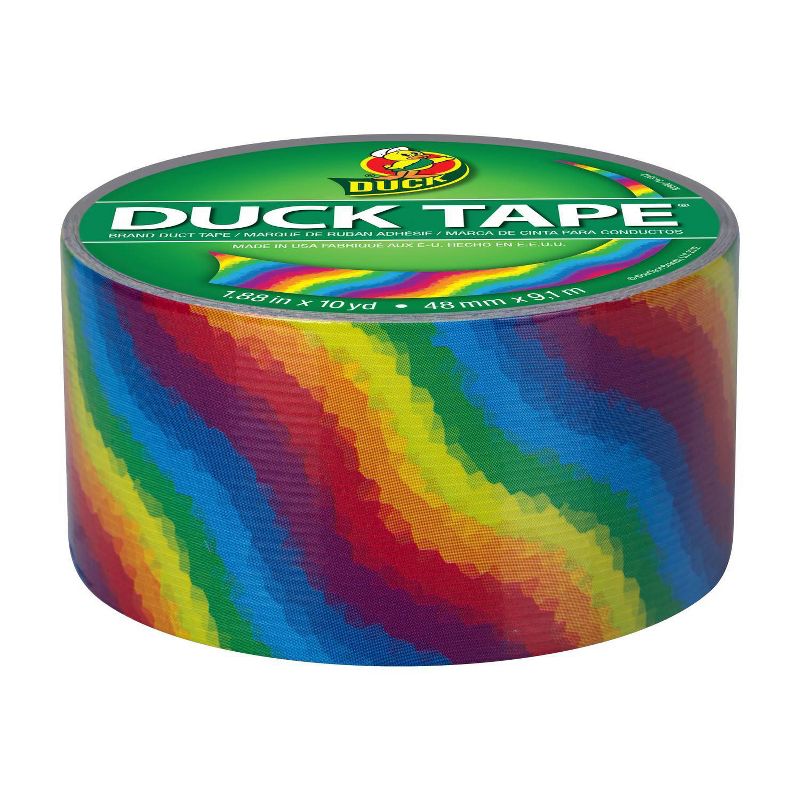 Duck 1.88&#34; x 10 yd. Rainbow Duct Tape, 2 of 6