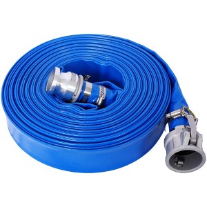 NAYSAYE Cleaning Tool Pool Backwash Hose Reinforced PVC Water Discharge Hose for Outdoor Cleaning , Blue, 15"*13.20"*4.30" - 1 of 4