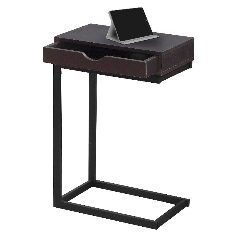 Accent Table with Drawer Dark Cappuccino - EveryRoom, 1 of 8