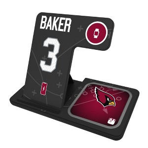 NFL Arizona Cardinals Players Game Tactic 15-Watt 3 in 1 Charging Station - 1 of 4