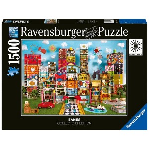 Ravensburger Eames House of Cards Fantasy Jigsaw Puzzle - 1500pc - 1 of 3