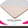 Pimpernel Urban Chic Coasters - Set of 6 Cork Drink Coasters with Modern Design, 4" x 4", Heat & Stain Resistant Surface - Stylish Tabletop Protection - 2 of 4