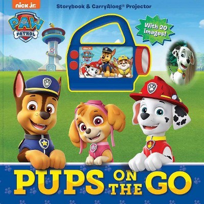 Nickelodeon Paw Patrol: Pups on the Go Carryalong Projector - by  Steve Behling (Hardcover)
