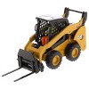 Diecast Masters 1/32 CAT 272D3 Skid Steer Loader w/ Bucket, Fork and Grapple Tools 85678 - 2 of 4