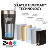 Healthy Human Stainless Steel Tumbler with Straw & Lid |(20oz, Black Onyx) - 3 of 4
