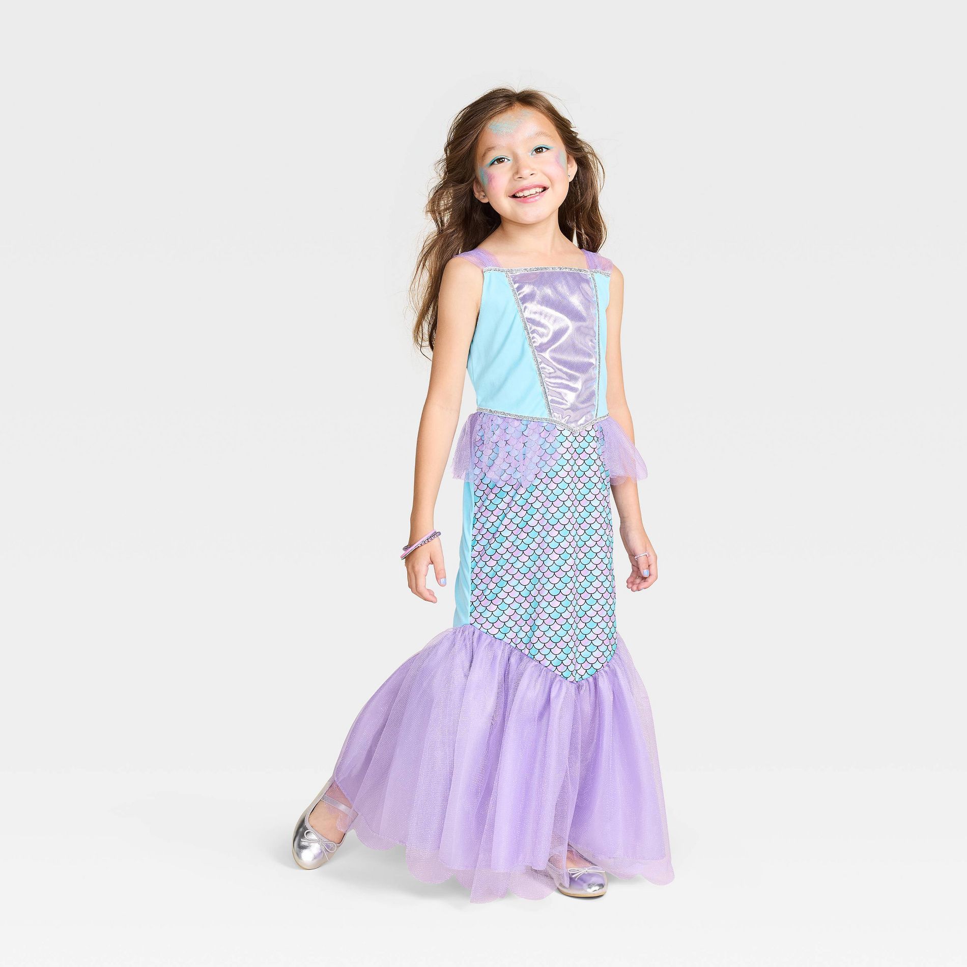 Magical Mermaid Kids' Costume - Hyde and EEK! Boutique™ Aqua Blue