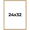 PosterPalooza | Classic Modern Gold Picture Frame - UV Acrylic, Foam Board Backing, Hanging Hardware - 2 of 4
