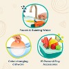 B. toys Running Water Play Sink - Splash-n-Scrub Sink - Kids Kitchen Playset - 3 of 4
