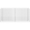 vidaXL Gabion Raised Bed Silver Galvanized Steel 35.4 x 11.8 x 11.8 in - 70.9" x 11.8" x 35.4" - 4 of 4