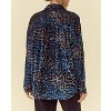 Women's Velvet Leopard Print Blouse - Jodifl - 3 of 4