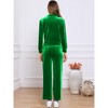 Jess by Meiko Women's Slim Fit Velour Tracksuit Set 2 Pieces - 4 of 4