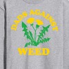 Men's - Instant Message - Dads Against Weed Long Sleeve Graphic T-Shirt - 2 of 4