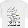 Men's - Peanuts - Wave Ride Short Sleeve Graphic T-Shirt - 2 of 4