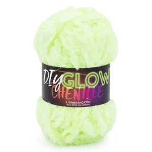 Lion Brand DIY Glow Chenille Yarn - 1 of 2