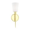 Livex Lighting Witten 1 - Light Wall Light in  Polished Brass - 3 of 4