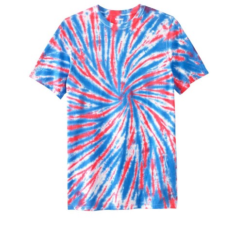 KingSize Men's Big & Tall Lightweight Tie-Dye Crewneck Tee 