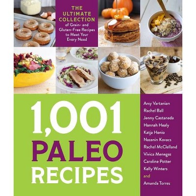 1,001 Paleo Recipes - (Paperback)