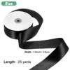 Unique Bargains Durable Satin Smooth Colorfast Fabric Ribbons 50 Yards 1.5 Inch 1 Pc - 3 of 4