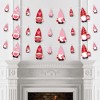 Big Dot of Happiness Valentine Gnomes - Valentine’s Day Party DIY Decorations - Clothespin Garland Banner - 44 Pieces - 3 of 4