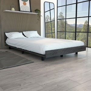 Twin Size Bed Base with Headboard for Bedroom - 1 of 4