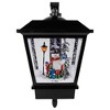 Northlight 17.75" Lighted and Musical Wall Mounted Snowing Christmas Street Lamp - 2 of 4