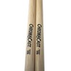 ChromaCast 2B USA Made Hickory Drumsticks Pair - Wood Tipped - Drum Sticks Tour Tested by Pro Drummers - Real American Hickory Wood - 3 of 4