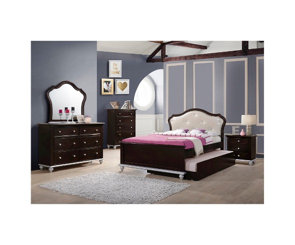 Alli Bed - Full - Espresso - Picket House Furnishings