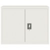 vidaXL File Cabinet White 35.4 in.x15.7 in.x27.6 in. Steel - 3 of 4