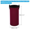Unique Bargains Neoprene Portable Insulated Adjustable Strap Water Bottle 
Sling Bags 2 Pcs - 2 of 4