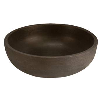 Crescent Garden Orinoco Bowl Plastic Planter Baskets Bronze