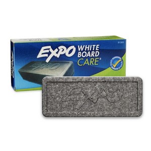 Expo Dry Erase Soft Pile Block Whiteboard Eraser 5 1/8"x1 1/2" - 1 of 4