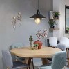 KTMBDW Farmhouse Pendant Light,8.66-inch Barn Vintage Hanging Light Fixture for Kitchen Island,Adjustable Height - 3 of 4