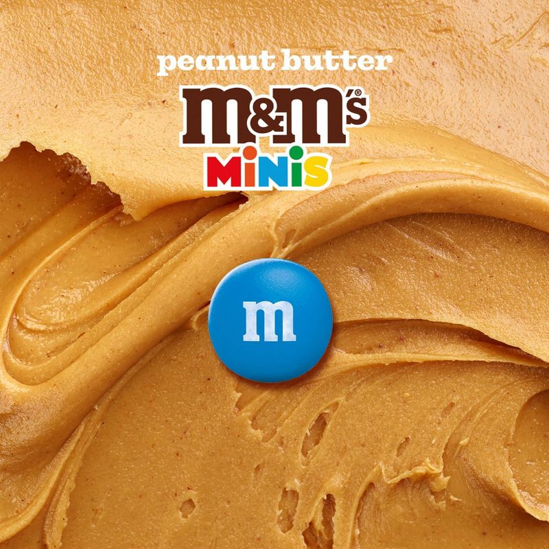 M&#38;M&#39;S Peanut Butter Minis Stand Up Pouch Candy - 8.6oz, 3 of 10