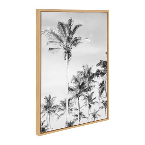 Kate & Laurel All Things Decor (set Of 3) Sylvie Coastal Coconut Palm ...