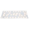 ProductWorks 2 Pack 48" x 15" Pre-Lit Snow Cover Blanket Christmas Village Display, 8 Function Indoor Holiday Decoration, 40 LED Lights, White - 2 of 4