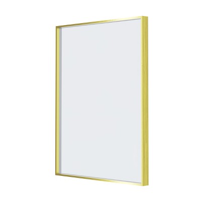 Right Angle Aluminum Mirror Silver