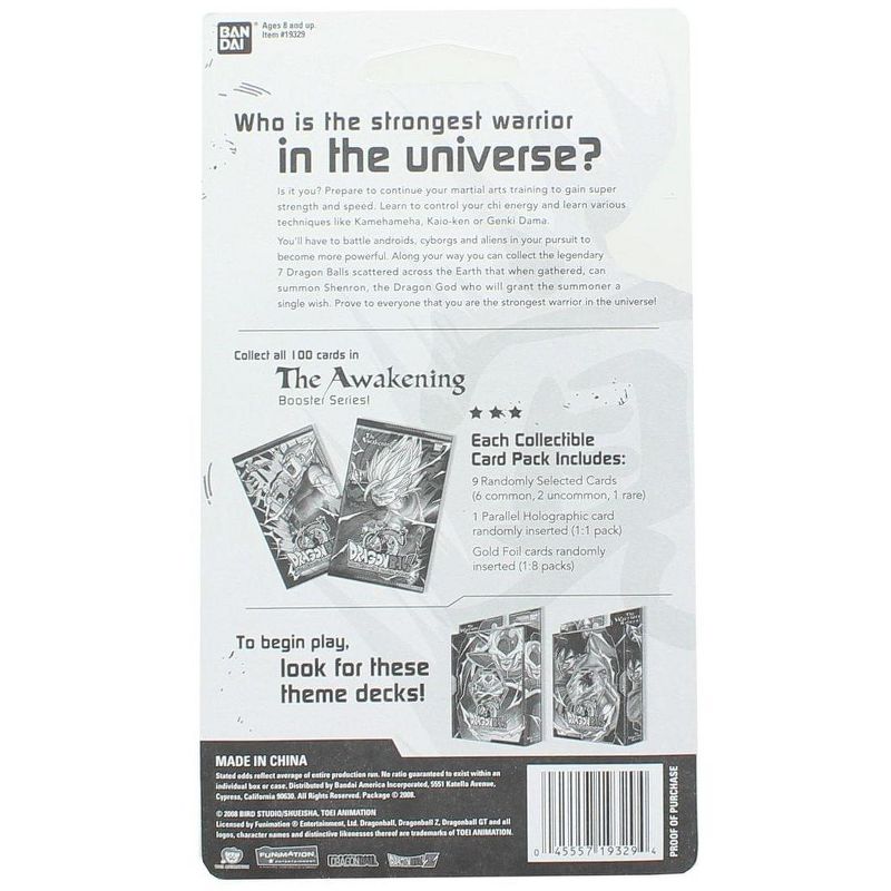 UCC Distributing Dragon Ball Collectible Card Game The Awakening Booster Pack, 2 of 4