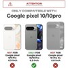 Dexnor for Google Pixel 10/10 Pro Case with Slide Camera Cover & 2 Front Frames Shockproof Protective Cover - 2 of 3