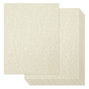 Best Paper Greetings 96 Pack Textured Parchment Printer Paper, Vintage Fancy Paper for Certificates, Resumes, Diploma, Ivory, 8.5 x 11 - 1 of 4