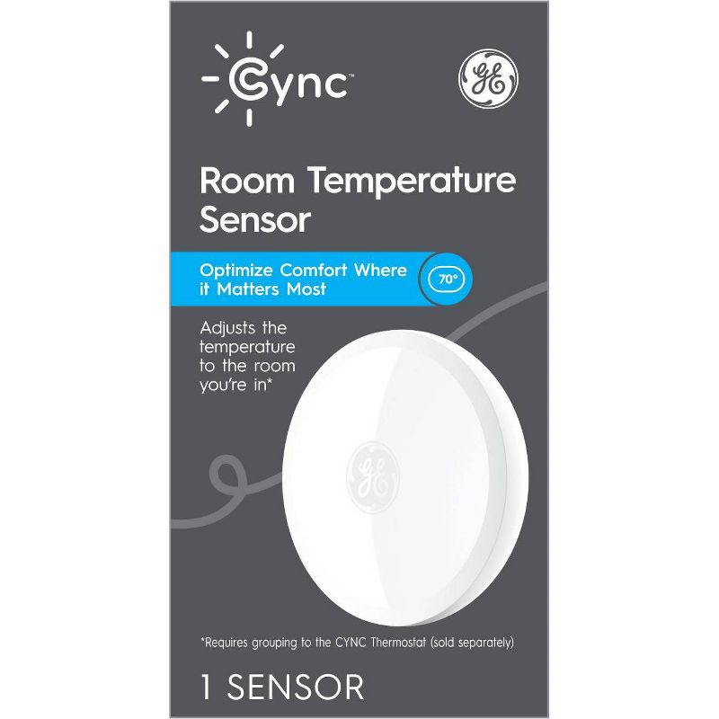 GE CYNC Smart Room Temperature Sensor, 5 of 6
