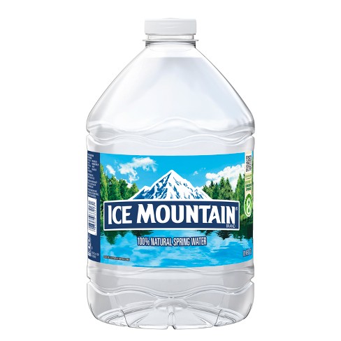 Ice Mountain Mini Natural Spring Water, 8 Fl. Oz., 12 Count 