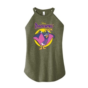 Women's - Disney - Darkwing Duck Graphic High Neck Tank - 1 of 3